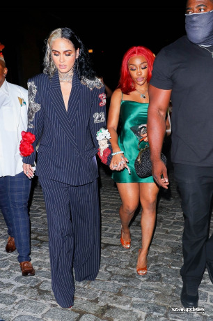 14.09 - SZA e Kehlani participam da after-party do Met Gala de Rihanna, em Nova York.