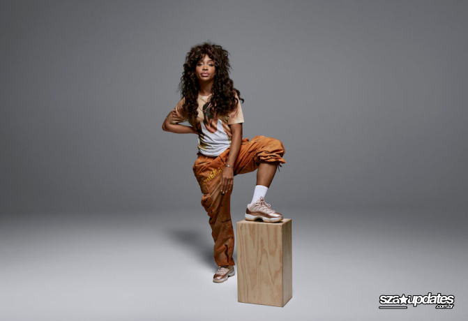 SZA X Jordan Brand's Primavera/Verão 2018.