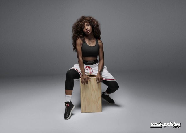 SZA X Jordan Brand's Primavera/Verão 2018.