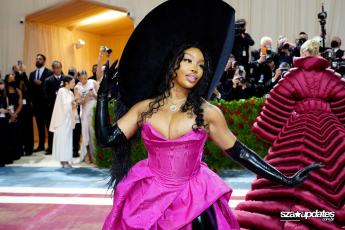 Chegando ao Met Gala “In America: An Anthology of Fashion”