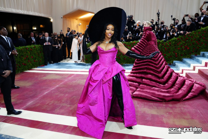 Chegando ao Met Gala “In America: An Anthology of Fashion”