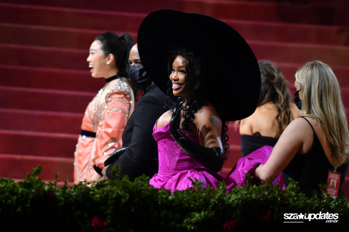 Chegando ao Met Gala “In America: An Anthology of Fashion”