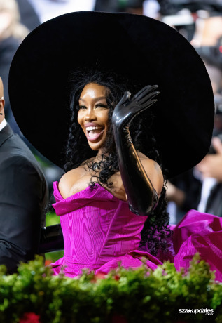 Chegando ao Met Gala “In America: An Anthology of Fashion”