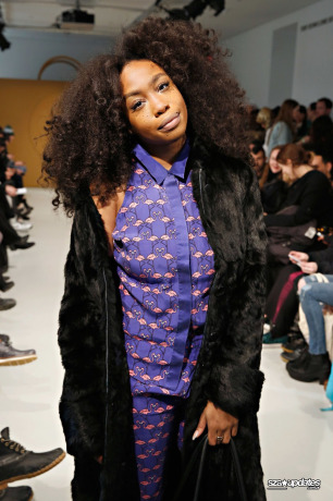 10.02 - Apresentando no Telfar, durante a Mercedes-Benz Fashion Week Fall.