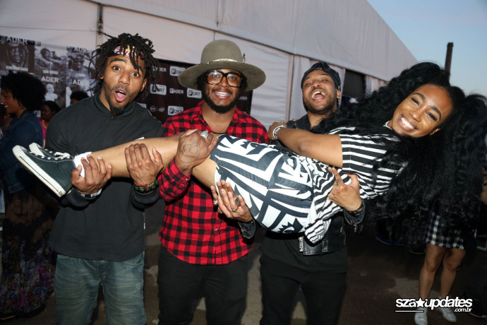 15.03 - Nos bastidores do The FADER FORT, durante o SXSW em NY.