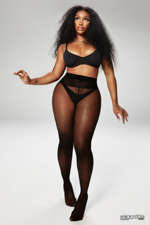 Strips Down in "Skims Underwear" Campaign - March 2023